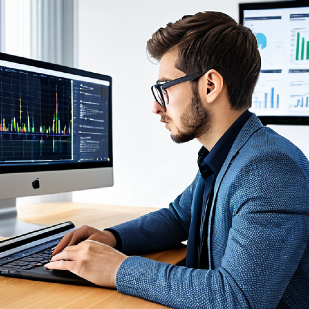 Professional Data Scientist**

"A young data scientist in a modern office, wearing a professional business casual outfit, working on a laptop with complex code visible on the screen, surrounded by data visualization charts, bright and clean environment, focused expression, perfect anatomy, appropriate attire, safe for work, professional photography, high quality."

**