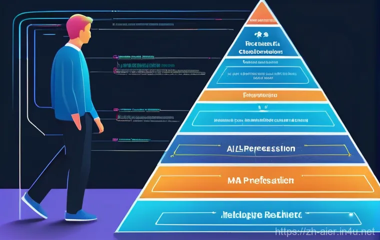 인공지능 학습에서의 목표 설정 방법 - A focused young adult, dressed in casual smart clothing (jeans, t-shirt, light jacket), stands on a ... 인공지능 학습에서의 목표 설정 방법 - A focused young adult, dressed in casual smart clothing (jeans, t-shirt, light jacket), stands on a ...